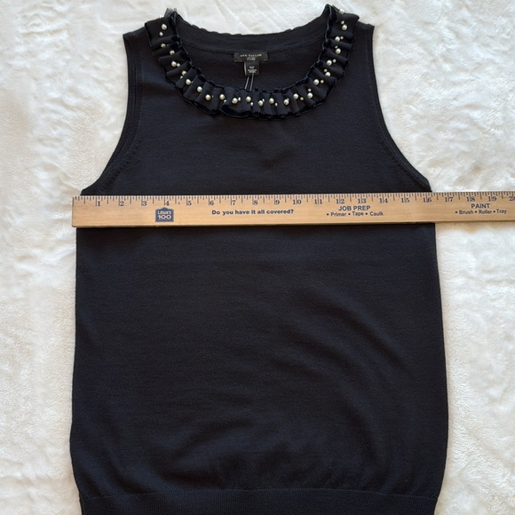 Ann Taylor Merino Wool Sleeveless Sweater - Picture 7 of 11